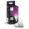 Image de Philips Hue Starterspakket White & Color Ambiance GU10-3 Hue Lampen, Smart Button en Hue Bridge - Wit en Gekleurd Licht - Werkt met Alexa en Google Home