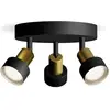 Image de Philips Conduit 8720169299955 Plafondspot GU10 Zwart, Goud