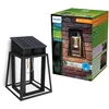 Image de Philips Lysin Applique solaire murale UltraEfficient extérieur, Ampoule solaire remplaçable, Détecteur de mouvement, 2700K, Noir