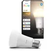 Image de Philips Hue Ampoule LED connectée A60, Lumière blanche chaude 2700 K, Culot E27, 9,5 W, 1100 lumens, Intensité variable, Compatible avec Alexa, Google Assistant et Apple Home, pack de 1