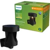 Image de Philips Avery wandlamp - Solar buitenlamp - Warm wit licht; 2700K - Zwart - Zonne-energie