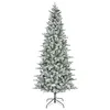 Image de Lumineo Arbre de Noël, vert/blanc, dia93.00-H180.00cm