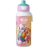 Image de Mepal - Gourde Pop-up Campus - Gourde Étanche pour L'école - Gourde Réutilisable pour Enfant - Sans BPA et Lavable au Lave-Vaisselle - 400 ml - Paw Patrol Girls