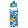 Image de Mepal, Gourde Pop-up Campus, Gourde Étanche pour L'école, Gourde Réutilisable pour Enfant, Sans BPA et Lavable au Lave-Vaisselle, 400 ml, Stitch