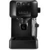 Image de Gaggia EG2109 BLACK Machine manuelle à café expresso, broyé ou gaufres, système POD pour expressi crémeux avec gaufres, pré-perfusion automatique, nouveau modèle 2023, 100% fabriqué en Italie