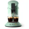 Image de Senseo Original Plus Machine à café à dosettes, Sélection de l'intensité du café, Technologie Coffee Boost, 2 tasses a la fois, Plastique recyclé, Vert Désert (CSA210/80)