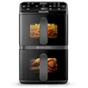 Image de Philips Airfryer 4000 - Air Fryer VerticalDuo 10L (5+5), 13 modes, Noir