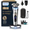 Image de Philips Rasoir i9000 Prestige Ultra, rasoir électrique sec et humide, technologie Skin IQ Pro, système Triple Lift & Cut, lames de précision NanoTech rotatives 360, 5 modes de rasage, XP9404/38