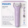 Image de Philips Épilateur série 9000   épilateur électrique sans fil, sur peau sèche ou humide, jambes, corps et maillot, avec ProGuide, 9 accessoires, dont pédicure, autonomie 60 min, modèle BRE728/00