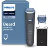 Image de Philips Tondeuse à barbe série 3000   Lames angles arrondis, 20 hauteurs de coupe réglables, Sabot Lift & Trim, 100% étanche, Indicateur d autonomie, Pochette souple, Recharge USB, Modèle BT3619/15