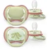 Image de Philips Avent Sucette Ultra Air Colours Of Nature Day & Night 2 Unités