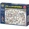 Image de Jan Van Haasteren - Faire du Skate - Riding The Skate - Puzzle Adulte - Humoristique - Carton 100% recyclé - 2000 pièces - Jumbo