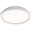 Image de Philips LED, plafonnier télécommandé, rond, 30 cm, gradable, lumière blanche réglable, salon, chambre à coucher, pas de scintillement ni d'éblouissement, design moderne, blanc/noir