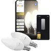 Image de Philips Hue Hue LED-lamp (2 stuks) 8721103099662 Energielabel: E (A - G) 2er-Pack E14 0.2 W Warmwit
