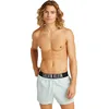 Image de CK JEANS Short de bain court WB pour homme, bleu (Moonlight Jade), L, Bleu (Moonlight Jade), L