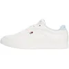Image de Tommy Hilfiger Baskets sportives FW0FW08899 - Chaussures basses - Beige (écru/bleu brisé), pointure 41, Beige Ecru Breezy Blue, 41 EU