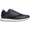 Image de Tommy Hilfiger Baskets de course en cuir EVA Mix pour homme, Bleu ciel désert, 45 EU