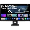 Image de LG 27SR50F-B - Smart moniteur, 27 pouces, IPS, Full HD 16:9 webOS23, Bluetooth, haut-parleurs et télécommande, 2 x HDMI, 2 x USB, noir