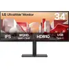 Image de LG Electronics 34BA75QE-B LCD-monitor Energielabel F (A - G) 86.4 cm (34 inch) 21:9 5 ms