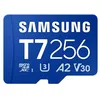 Image de Samsung T7 MB-MB256T/WW Carte microSD 256 Go pour jeux mobiles sur smartphones, tablettes et consoles portables UHS-I U3 Full HD & 4K UHD 170 Mo/s en lecture