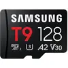 Image de Samsung T9 microSDXC-kaart Retail 128 GB UHS-I U3, A2 Application Performance Class, Class 10, v30 Video Speed Class Incl. USB-kaartlezer