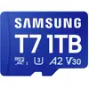 Image de Samsung T7 microSDXC-kaart Retail 1 TB UHS-I U3, A2 Application Performance Class, Class 10, v30 Video Speed Class