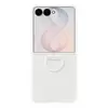 Image de Samsung Silicone Ring Magnet Case Cover Samsung Z Flip8 Wit Met magneetmodule, Met borgring