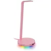 Image de Razer Base Station V2 Chroma - Support de Casque USB Hub: Éclairage Chroma RGB - 2 Ports USB 3.1 - Base antidérapante - Conçu pour Les Casques de Jeu - Rose Quartz