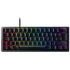 Image de Huntsman Mini (Red Switch) - Clavier gaming compact 60% avec interrupteurs opto-mécaniques (capuchons de touches PBT, câble USB-C amovible) Clavier espagnol - Noir