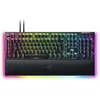 Image de Razer BlackWidow V4 Pro (commutateur vert)   Clavier de jeu mécanique (commutateurs mécaniques à clic, molette de commande et 8 touches macro, rouleau multifonction, repose-poignet), disposition