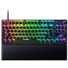 Image de Razer Huntsman V3 Pro Tenkeyless   Clavier de jeu optique TKL analogique   Snap Tap   Déclenchement rapide   Réglages intégrés   Multi-cadran et boutons de commande dédiés   Disposition QWERTY UK |