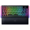 Image de Razer BlackWidow V4 Pro 75% - Clavier gaming sans fil et remplaçable à chaud - écran OLED (molette de commande, connectivité 4K Hz & Bluetooth, repose-paume magnétique) Clavier US | Noir