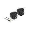 Image de Delock haut-parleurs stéréo mini jack 3.5 mm et alimentation USB