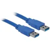 Image de Delock Câble USB 3.0 Type-A mâle - USB 3.0 Type-A mâle 3 m bleu