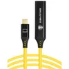Image de Cobra Tether cordon rallonge USB-C vers USB-C femelle 5Gbps 10m - Jaune