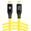 Image de Cobra Tether cordon droit USB-C vers USB-C 5Gbps 10m - Jaune