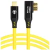Image de Cobra Tether cordon coudé USB-C vers USB-3 Micro-B 5Gbps 5m - Jaune