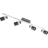 Image de EGLO LED Plafonnier Davida 1, lampe de plafond 4 flammes, spot plafond en