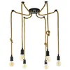 Image de EGLO Suspension Rampside, lampe vintage à 6 flammes style industriel