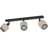 Image de EGLO Plafonnier Rosley, lampe de plafond avec 3 spots orientables