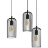 Image de EGLO Suspension luminaire Roccamena, plafonnier suspendu pour salle à