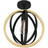 Image de EGLO Plafonnier Basildon, lampe de plafond rond pour salon et chambre
