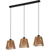 Image de EGLO Suspension luminaire Lavister, lampe de plafond suspendue au style