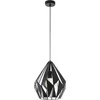 Image de EGLO Suspension Carlton 1, suspension vintage à 1 lampe, lampe suspendue