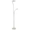 Image de EGLO LED Lampadaire Sarrione, lampe sur pied 3 flammes dimmable, éclairage