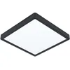 Image de EGLO LED Plafonnier Fueva 5, L x l 28,5 cm, lampe murale 1 flamme en acier