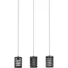 Image de EGLO Suspension Cremella, lampe suspendue 3 flammes vintage, style