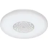 Image de EGLO connect.z Plafonnier LED connecté Capasso-Z, Ø 34 cm, lampe de plafond ZigBee, luminaire ciel étoilé contrôlable par appli et commande vocale, blanc chaud - froid, dimmable