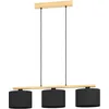 Image de EGLO Suspension luminaire Castralvo, lustre à 3 lampes pour salon et salle