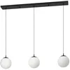 Image de EGLO Suspension Kugel Rondo 3, lampe à 3 flammes avec pots de fleurs, métal